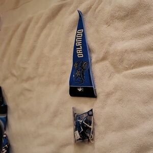 Orlando magic mini banners and Logo Bandz